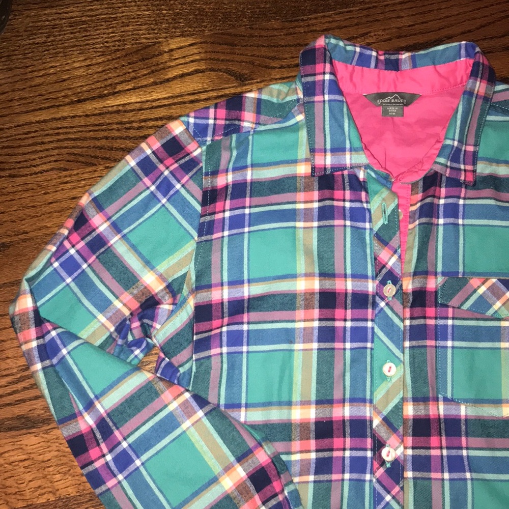 Preppy plaid flannel